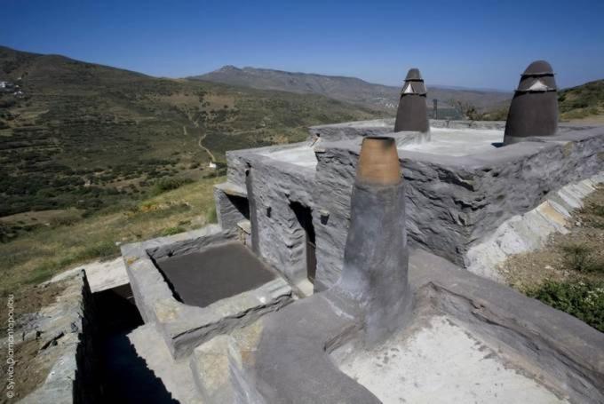 Alonaki Tinos Rental Cottage House Skaladhos Exterior photo